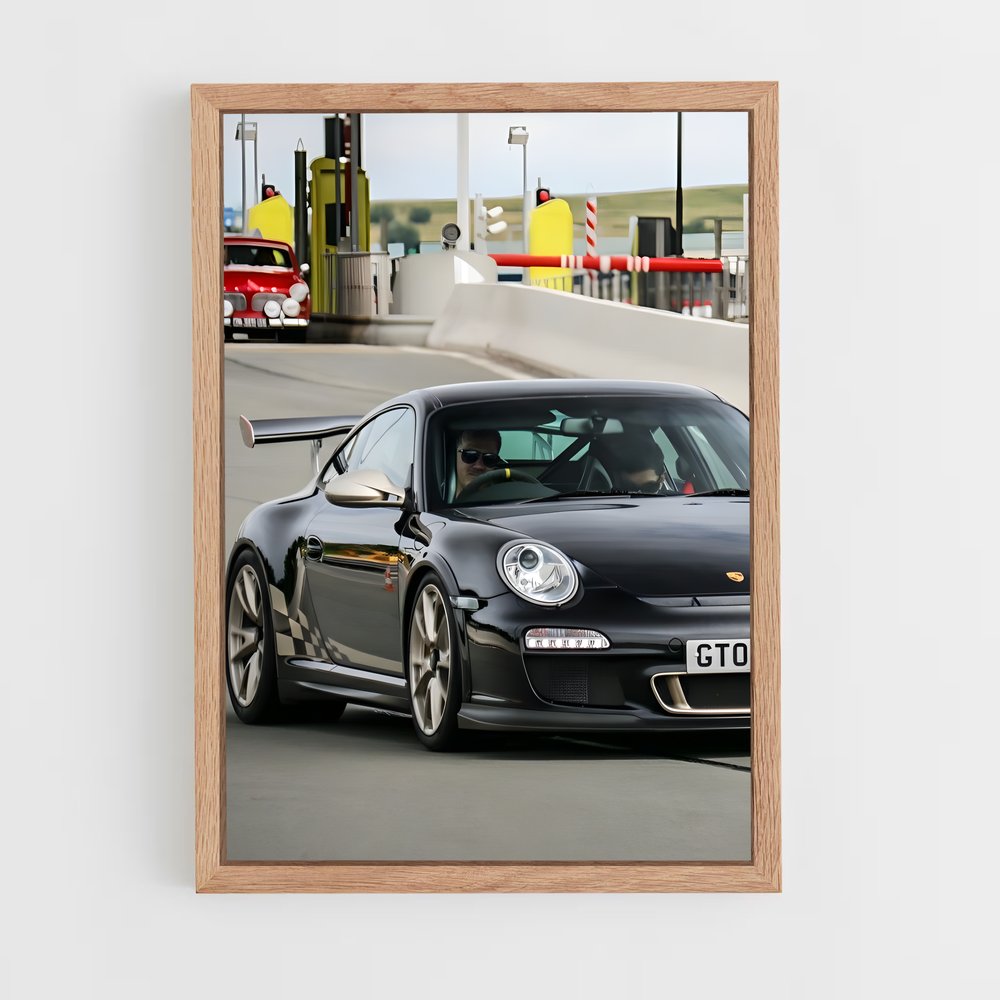 Poster Piste de Performance – affiche Porsche (vue 4)